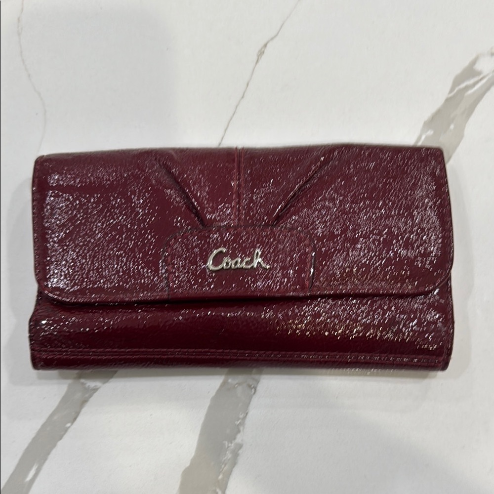 Coach Maroon Women's Wallet